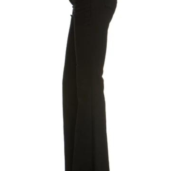 𝅺nwt!! MIDRISE BLACK  FLARE JEAN o2 DENIM - Picture 6 of 9